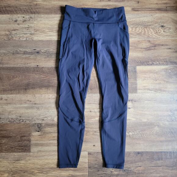 Lululemon Miles Ahead Tight 28" Leggings Women's Size 8 True Navy Blue - Picture 3 of 12